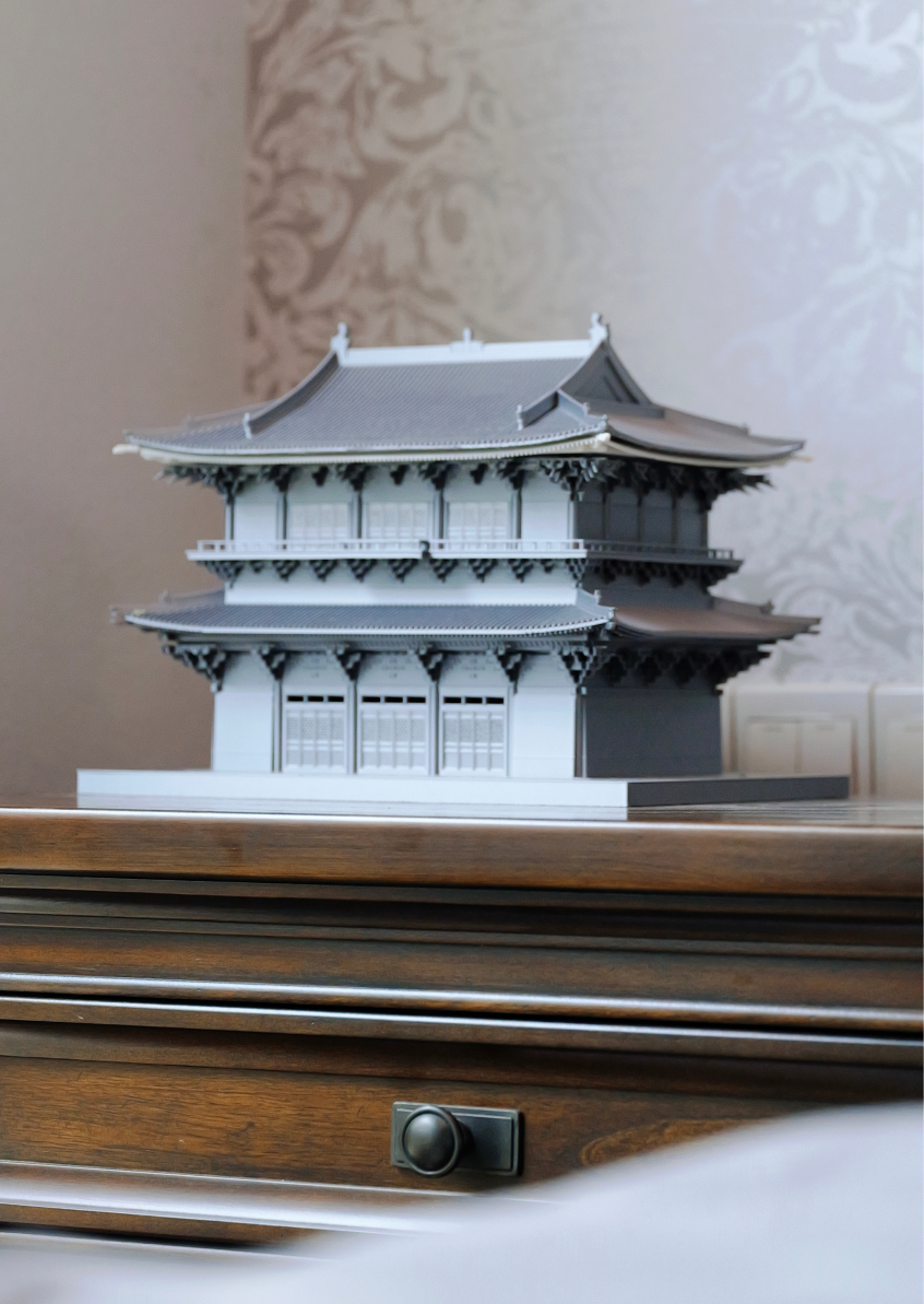 古建工坊实体模型验证照片